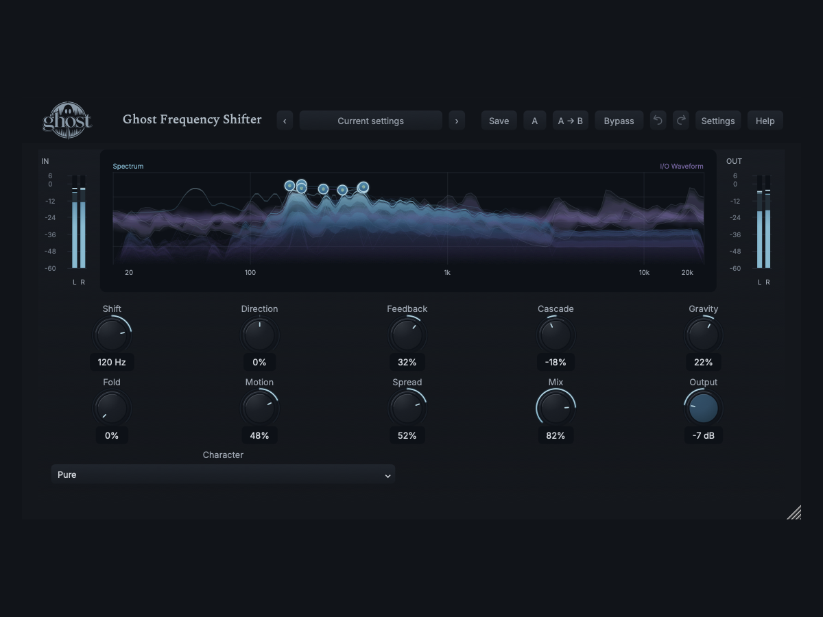 Ghost Frequency Shifter plugin