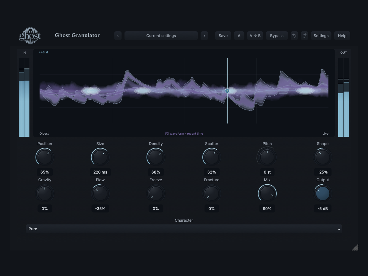 Ghost Granulator plugin